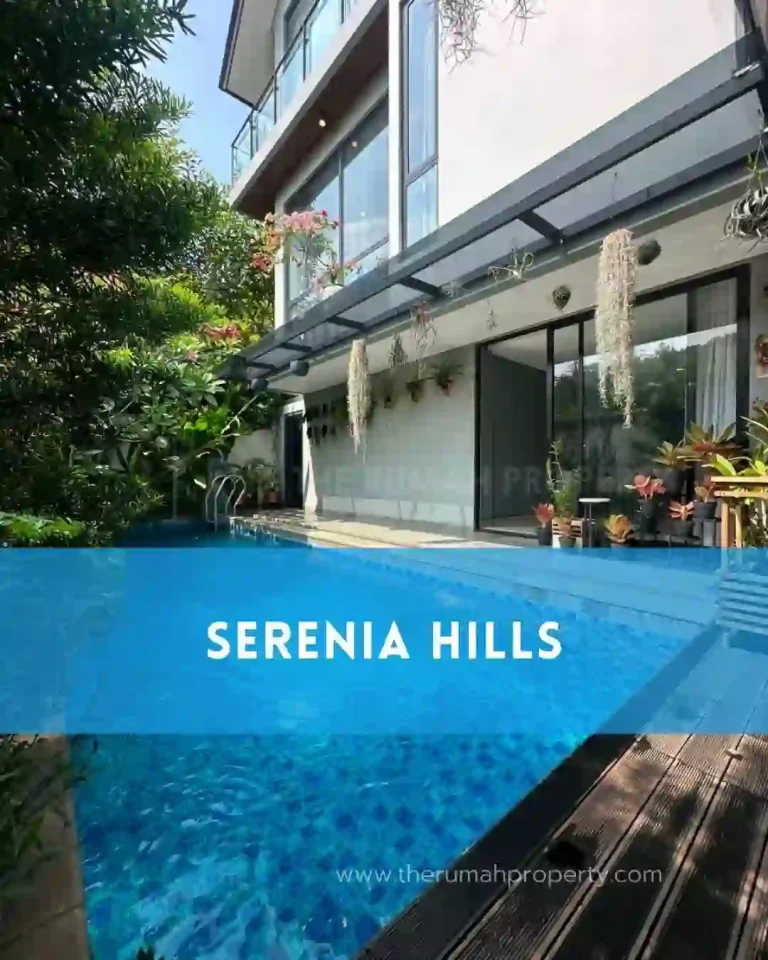 Rumah 3 Lantai hook Lay Out Custom Cluster Sierra Serenia Hills (1)