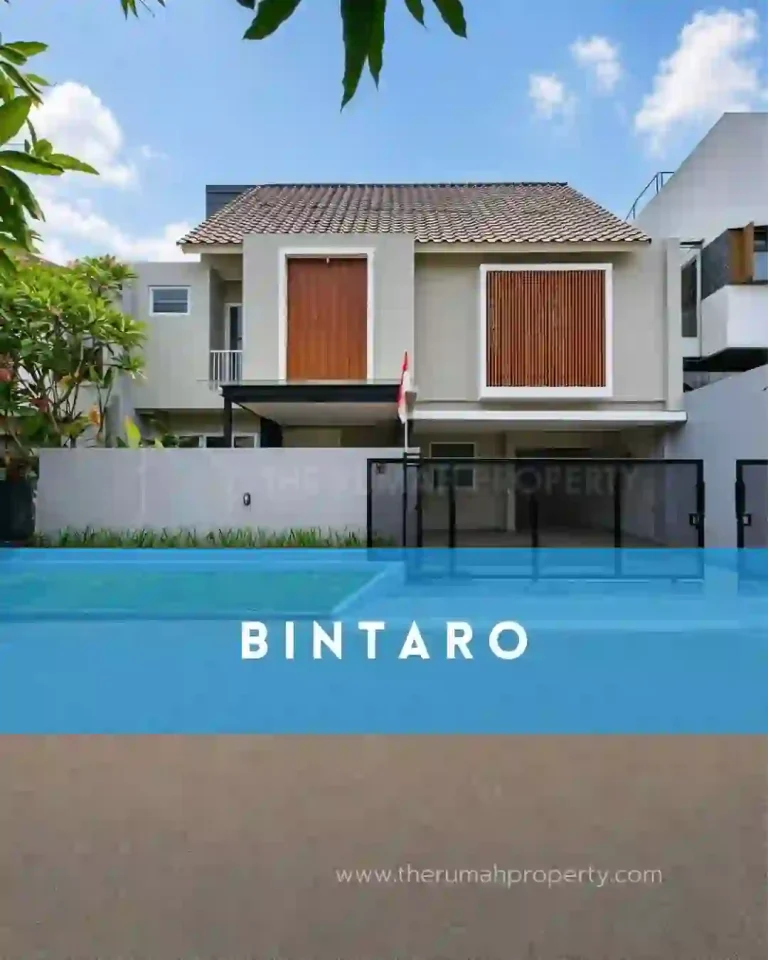 Rumah Baru 2 Lantai Modern Contextual di Bintaro Sektor 9 Dalam Komplek (1)