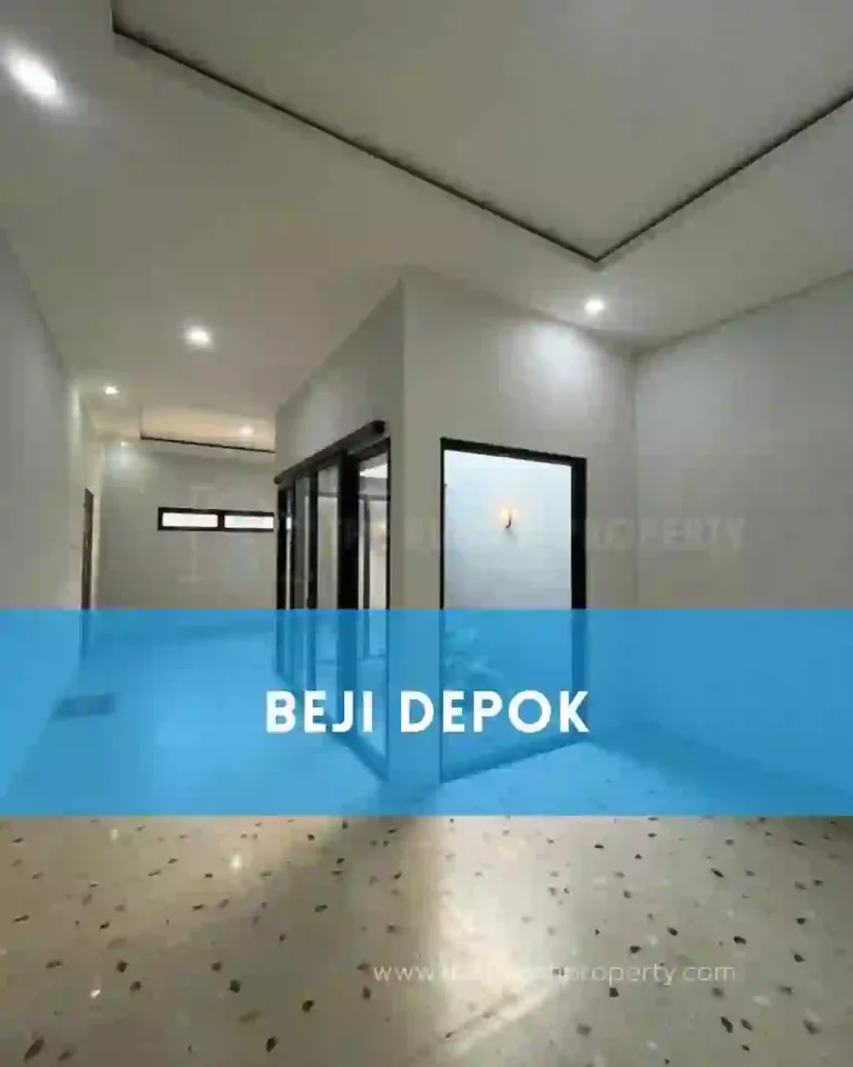 Rumah Beji Depok Unit Baru Siap Huni Full Renovasi Halaman Depan Luas (1)