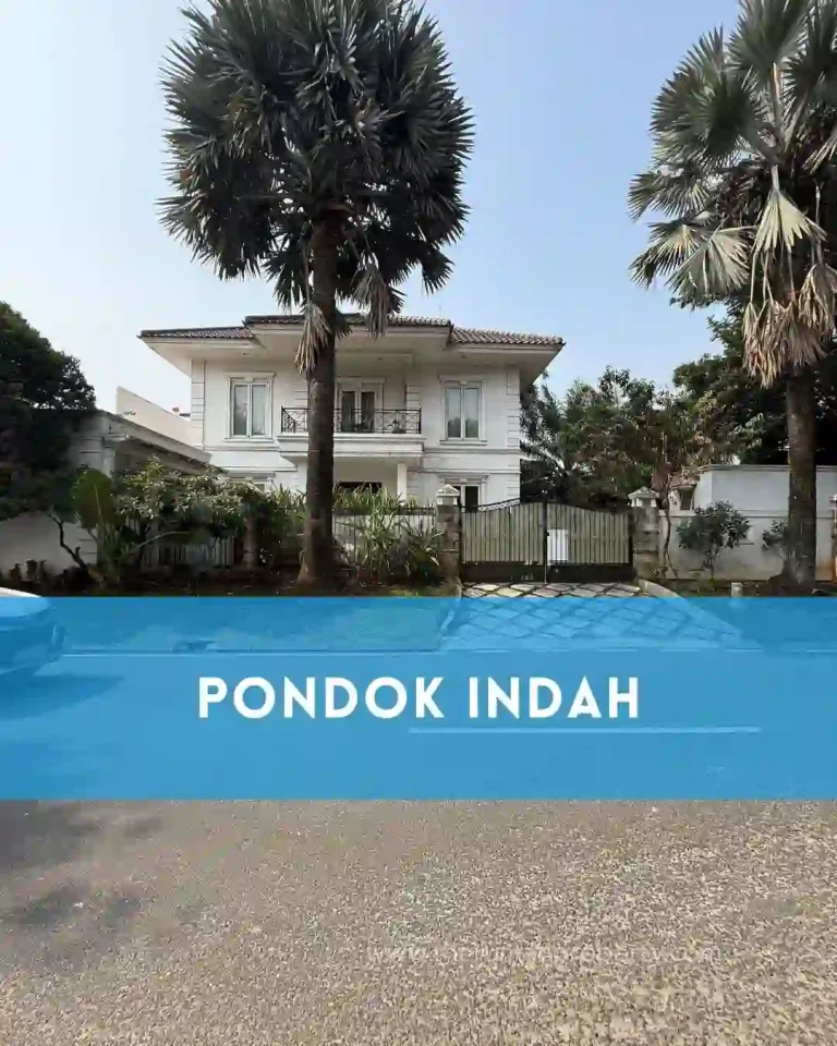 Rumah Hook Lingkungan Elit di Pondok Indah Jakarta Selatan Jalan Komplek Lebar (1)
