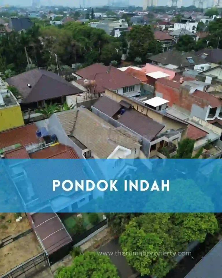 Rumah Kondisi Terawat Siap Huni Pondok Indah Jaksel 2 Lantai 4 Kamar (1)