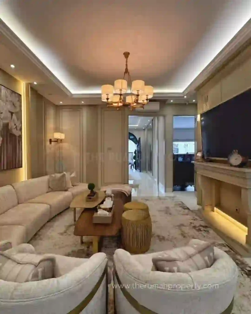 Rumah Mewah Bergaya American Classic Unit Furnished Jagakarsa Jakarta Selatan (4)