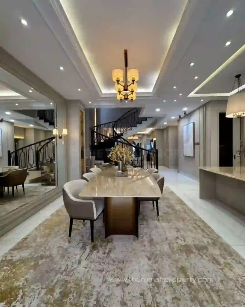Rumah Mewah Bergaya American Classic Unit Furnished Jagakarsa Jakarta Selatan (5)