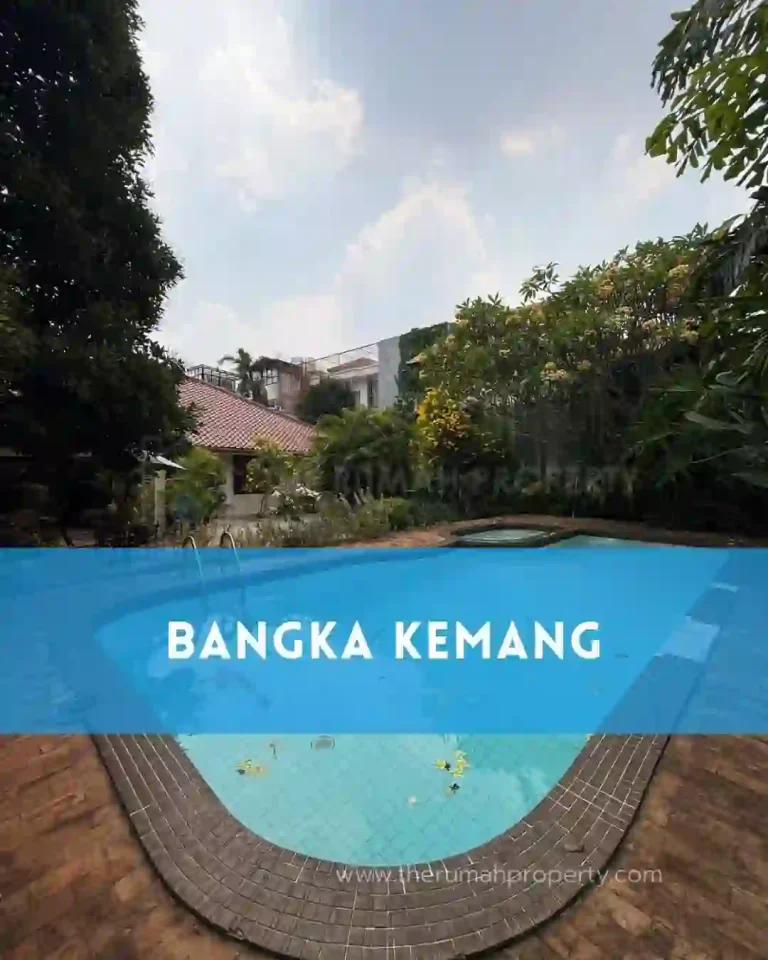 Rumah Minimalis Private Pool Bangka Jakarta Selatan Lokasi Nyaman (1)