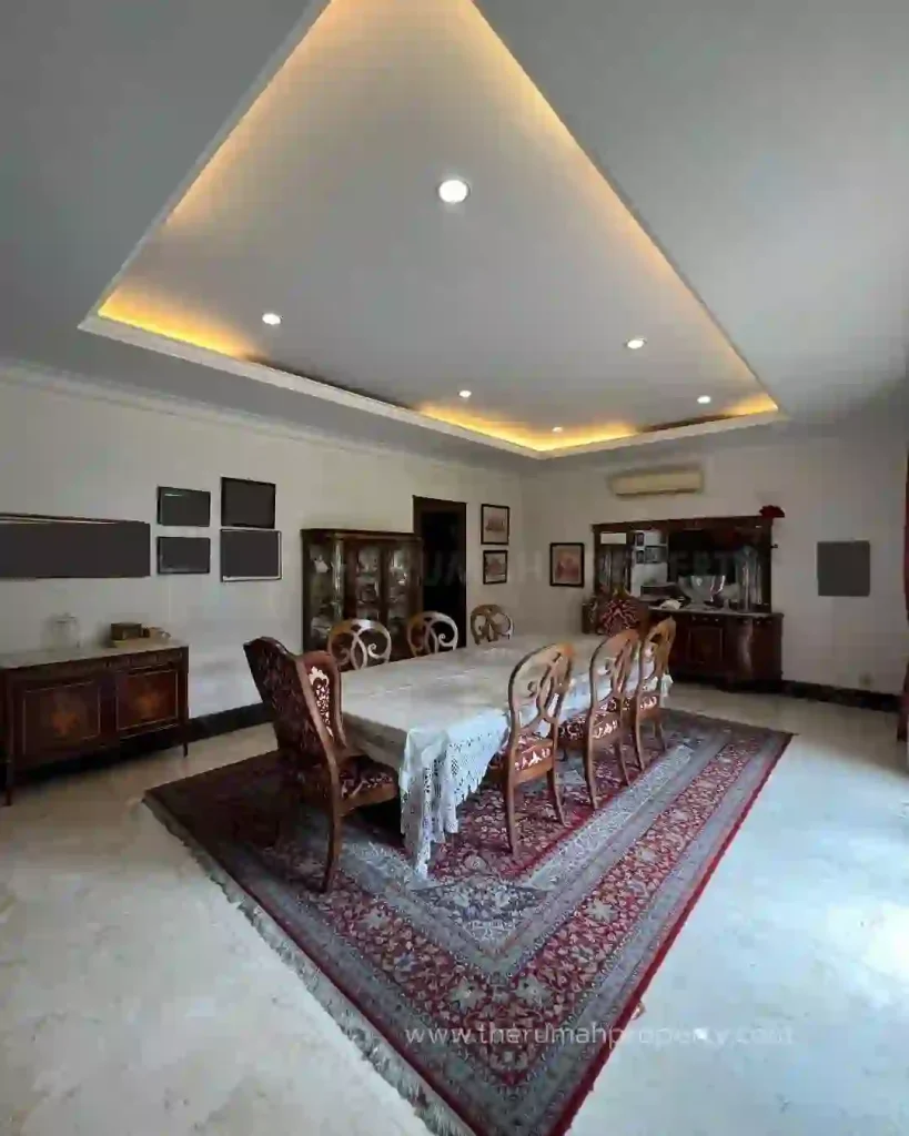 Rumah Pondok Indah Jakarta Selatan tanah Luas Pinggir Jalan Utama (4)