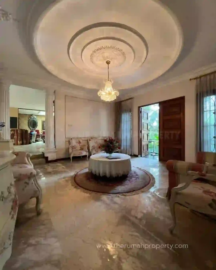 Rumah Pondok Indah Jakarta Selatan tanah Luas Pinggir Jalan Utama (9)