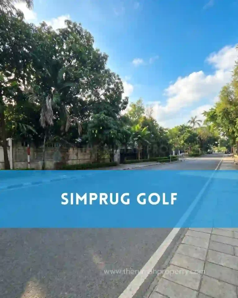 Rumah Tua dijual di Simprug Golf Jakarta Selatan Hitung Tanah Jalan Lebar (1)