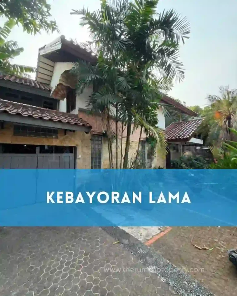 Rumah dengan Halaman Luas di Kebayoran lama dekat ke Gandaria City Mal (1)