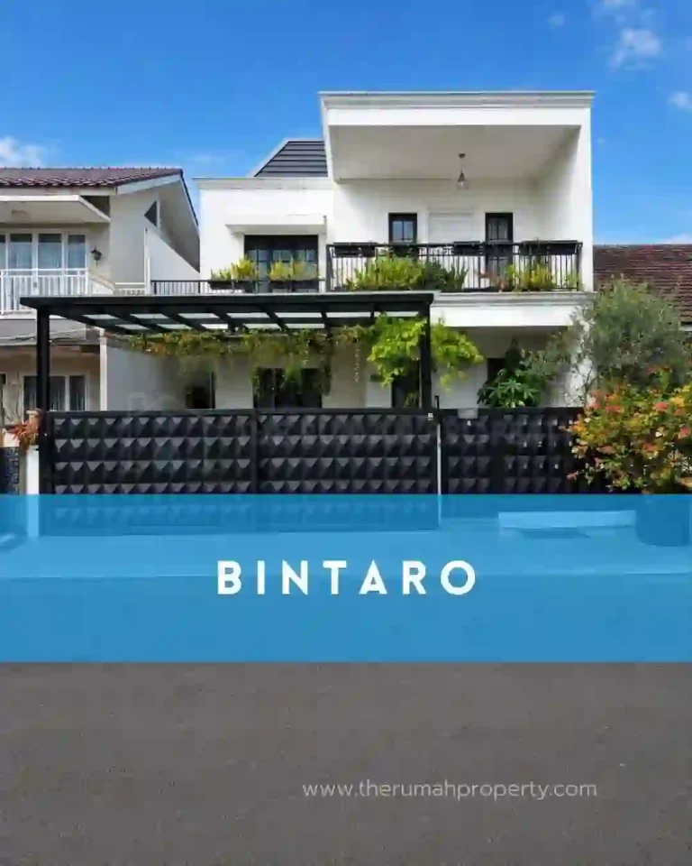 Rumah dijual di Bintaro Sektor 2 Kondisi Rapi dan Terawat Lingkungan Nyaman (1)