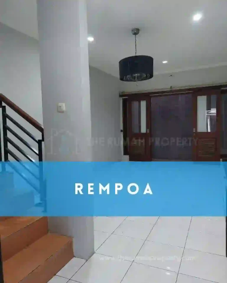 Rumah dijual di Rempoa Keamanan 24 Jam dengan One Gate Semi Furnished (1)