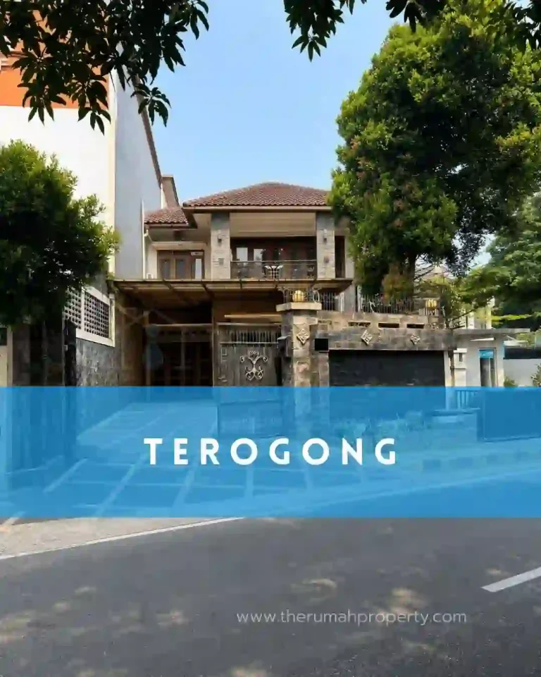 Rumah dijual di daerah Terogong Jakarta Selatan 2 Lantai Ada Taman Belakang (1)