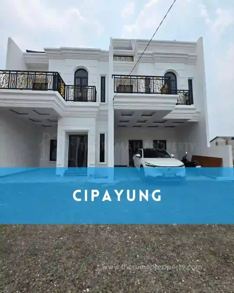 Townhouse Baru dijual di Cipayung Jaktim Desain Modern Harga Mulai 1,3 Milyaran (1)